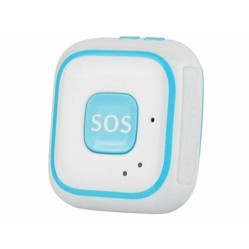 TrekFon-TP-28 / Blue Eu (A68677PE) - персональный GPS/SMS трекер на руку для пенсионеров с тревожной кнопкой, часы GPS трекер для детей