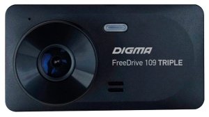 Видеорегистратор DIGMA FreeDrive 109 Triple, 3 камеры 1Mpix 1080x1920 1080p 150гр. JL5601 FD109T