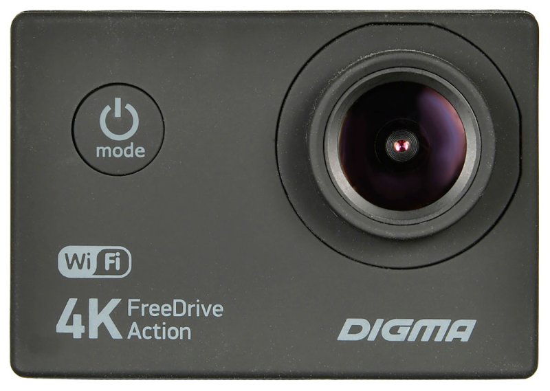 Автомобильный видеорегистратор Digma FreeDrive Action 4K, WiFi, 8 Mpix, 2160x3840, 2160p, 150гр., Allwinner V3, черный Автомобильный видеорегистратор Digma FreeDrive Action 4K, WiFi, 8 Mpix, 2160x3840, 2160p, 150гр., Allwinner V3, черный