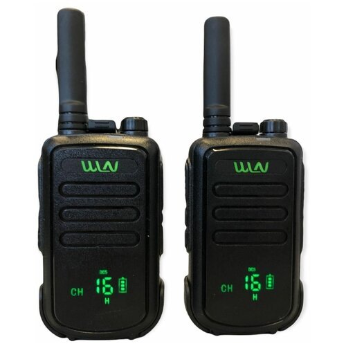 Комплект радиостанций WLN KD-C100 зарядка MINI USB, 2 шт